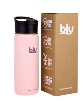 BLU Flip Lid Bottle - Baby Pink 18oz